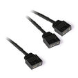 Alphacool Y-Splitter aRGB 3-pin to 2x 3-pin 30cm - black image number null