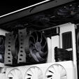 Noctua NF-A14X25r G2 PWM Sx2-PP chromax.black L&uuml;fter, LCP - schwarz, 140mm, 2er-Pack image number null