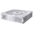 ASUS ProArt PF120 PWM Case Fans, 3,000 RPM, 28 mm - Pack of 3, White image number null