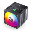 Jonsbo CR-3000E CPU-K&uuml;hler, Dual-Tower, RGB, 260W TDP - schwarz, 120mm image number null