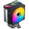 Jonsbo CR-1400 V2 CPU cooler, RGB - 92mm, black