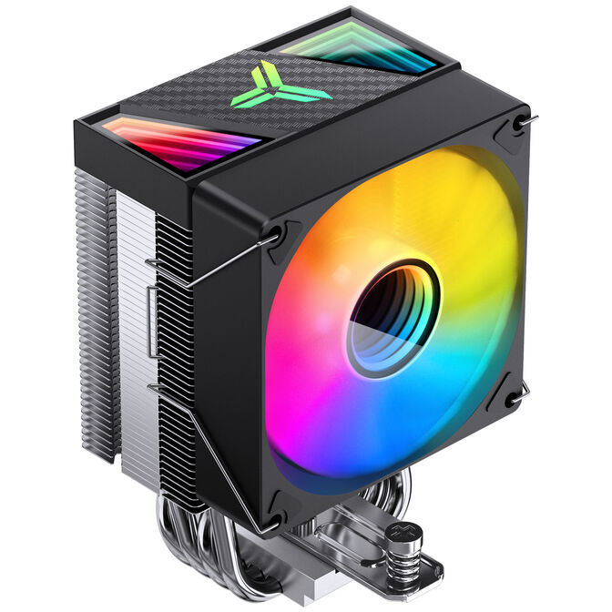 Jonsbo CR-1400 V2 CPU cooler, RGB - 92mm, black image number 0