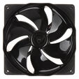 Noiseblocker NB-eLoop Fan B12-PS Black Edition - 120mm PWM, 3 pieces image number null