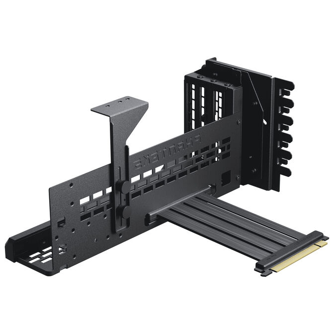 Phanteks Premium PCIe Gen 5 Vertical GPU Bracket, DRGB, with PCIe 5.0 Riser Cable - 220mm, black image number 11