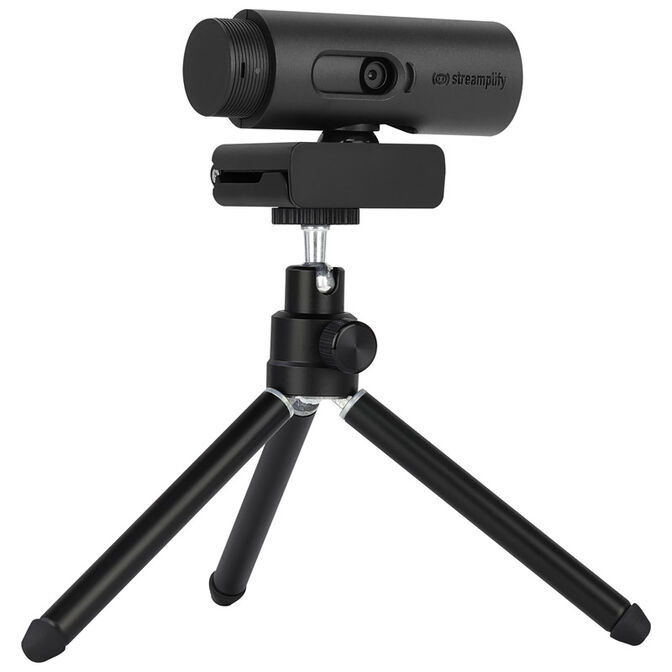 Streamplify CAM Streaming Webcam, Full HD, 60 FPS - schwarz image number 0
