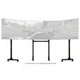 Next Level Racing Free Standing Triple Monitor Stand image number null
