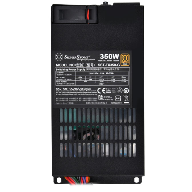 SilverStone SST-FX350-G Flex Series 80 PLUS Gold - 350 Watt image number 1