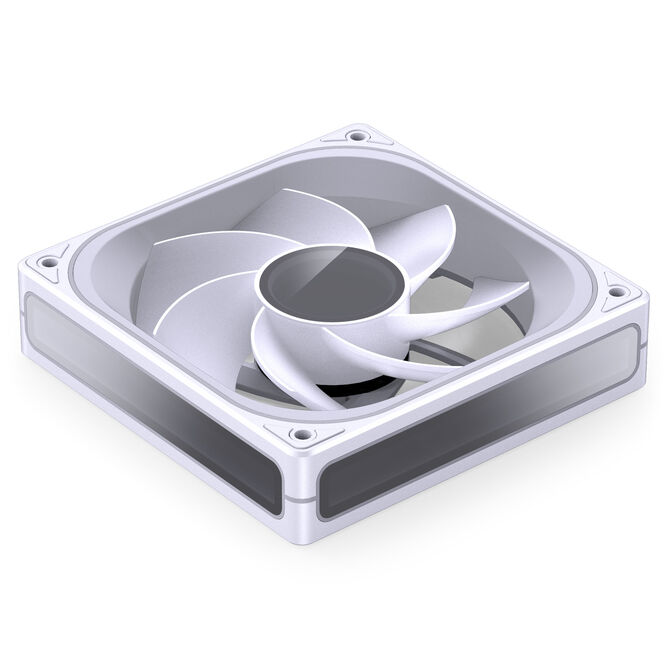 Jonsbo ZB-120 Fan, Reverse Blade, PWM, ARGB - 120mm, white image number 3