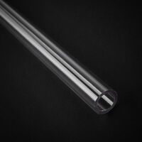 Bitspower None Chamfer PETG Link Tube 16/12mm, 100cm - transparent