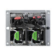 SilverStone Gemini 1300C Platinum redundant 2U power supply - 1,300 Watts image number null