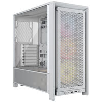 Corsair Frame 4000D RS ARGB PC-Geh&auml;use, Midi-Tower, E-ATX, RGB, Tempered Glass - wei&szlig;