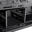 SilverStone SST-SED1-B Seta D1 Midi-Tower - schwarz image number null