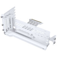 Phanteks Premium PCIe Gen 5 Vertical GPU Bracket, DRGB, mit PCIe 5.0-Riser-Kabel - 220mm, wei&szlig;
