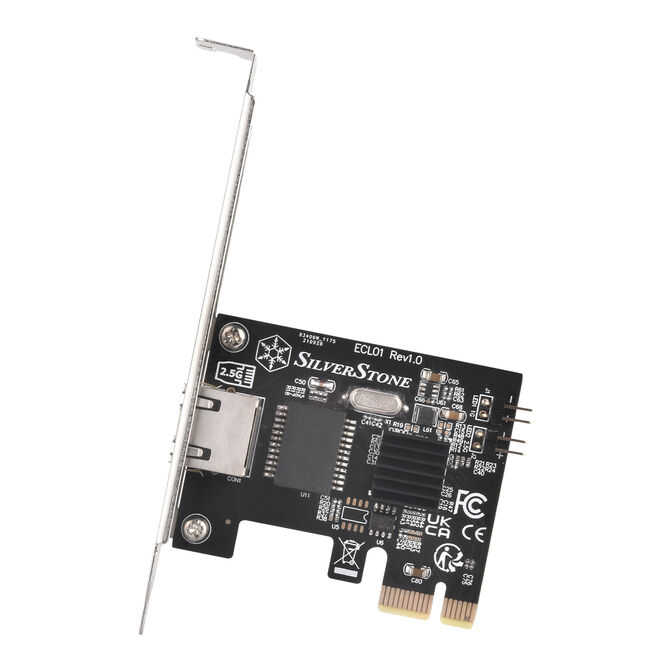 Silverstone ECL01, 2.5G Netzwerkkarte, PCIe image number 1