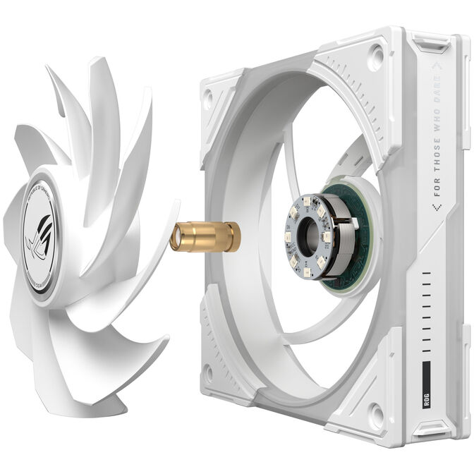ASUS ROG Eurux GR120 ARGB PWM L&uuml;fter - Reverse Blade, 3er-Pack, wei&szlig; image number 18