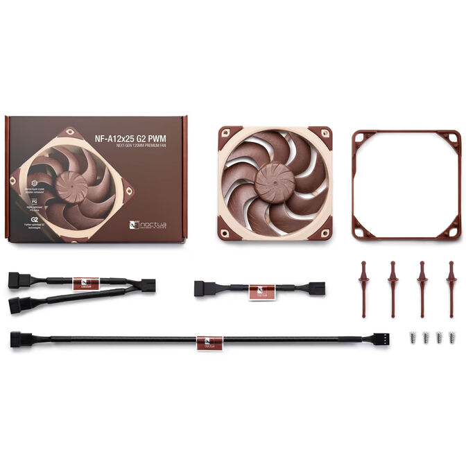 Noctua NF-A12x25 G2 PWM L&uuml;fter - 120mm image number 7