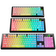 Glorious Polychroma V2 Keycaps, ANSI Layout (US), Polycarbonat, UV-Druck - Transparent image number null