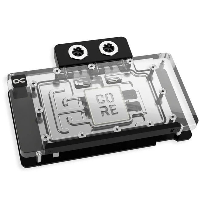 Alphacool Core GeForce RTX 5080 EPIC-X Wasserblock, Backplate - Acryl, schwarz image number 0