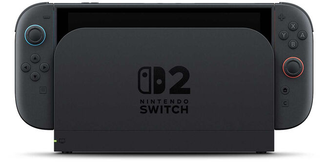 Nintendo Switch 2 Handheld-Konsole, 7,9 Zoll, 120Hz, 256 GB, Joy-Con 2 - schwarz image number 2