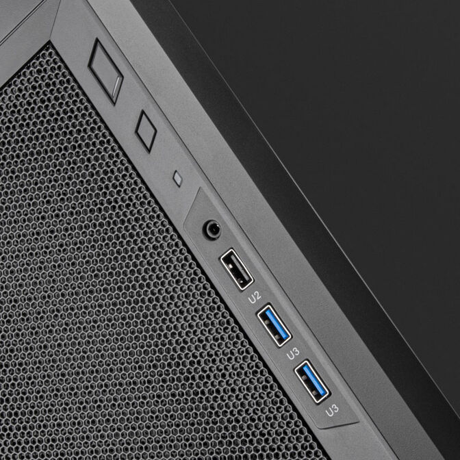 SilverStone Fara R311 Micro-ATX-Geh&auml;use - schwarz image number 4