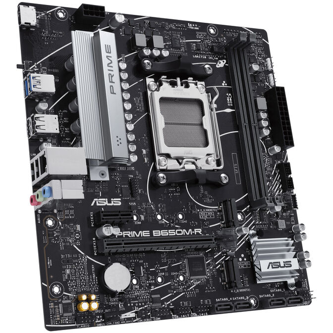 ASUS Prime B650M-R Mainboard, B650-Chipsatz, Sockel AM5, DDR5 image number 4