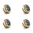 Bitspower Artemis Verschlussstopfen G1/4 Zoll, 4er Pack - Stardust Gold image number null