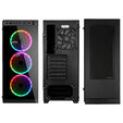 Kolink Horizon RGB Mid Tower, Tempered Glass - Black image number null