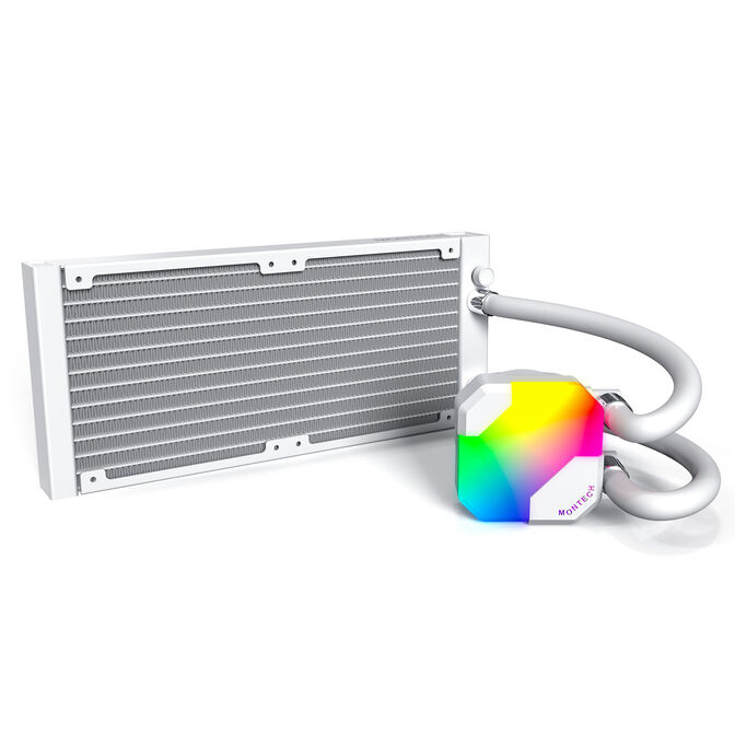 Montech Hyper Flow ARGB AiO Wasserk&uuml;hlung, wei&szlig; - 240mm image number 2