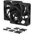 Corsair RS Series RS140 Max PWM Fan - 140mm, black, 2-pack image number null