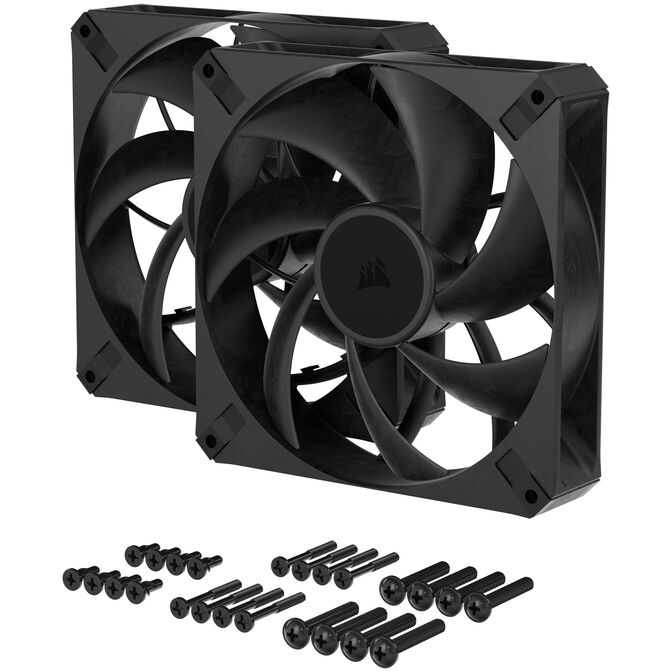 Corsair RS Series RS140 Max PWM Fan - 140mm, black, 2-pack image number 11