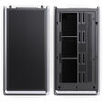 Jonsbo D401 PC Case, Mid-Tower, ATX, Tempered Glass - black image number null