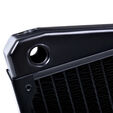 Alphacool NexXxoS XT45 Full Copper X-Flow Radiator &ndash; 480mm, black image number null