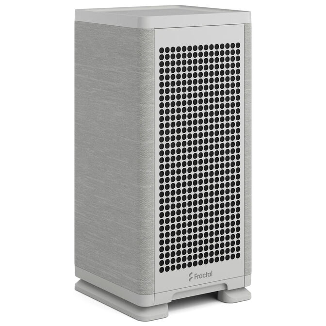 Fractal Design Mood Mini-ITX PC Case - Light Grey image number 1
