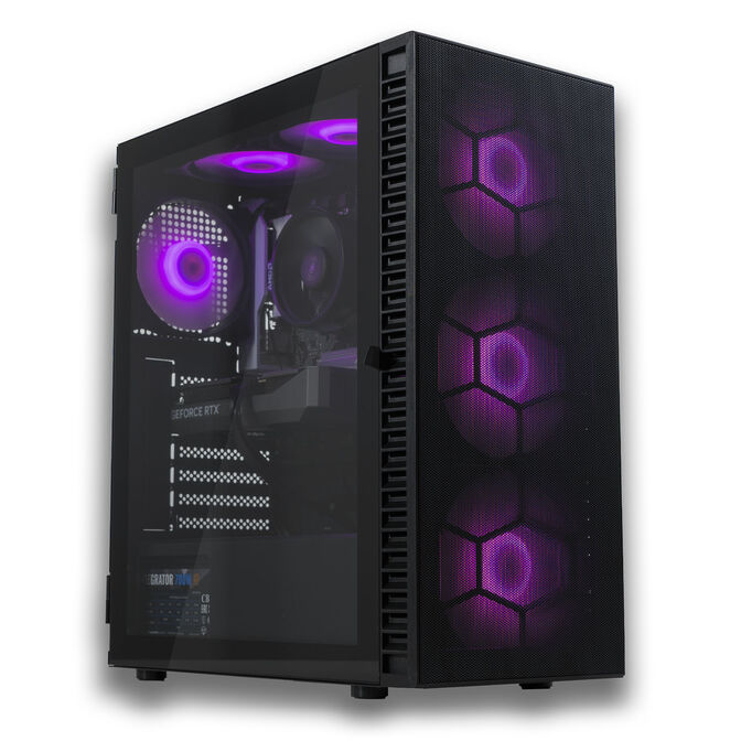Gaming-PC Mach 2, AMD Ryzen 5 7500F, RTX 5060 Ti 16GB - Fertig-PC image number 0