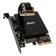 Akasa Dual M.2 PCI-E RGB LED Adapter Karte image number null
