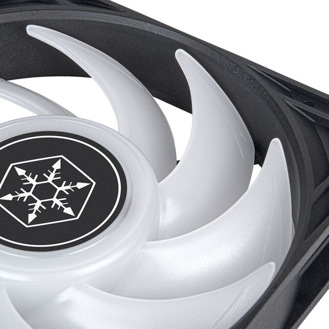 SilverStone VISTA Performance PWM Fan, ARGB - 120 mm, Black image number 5