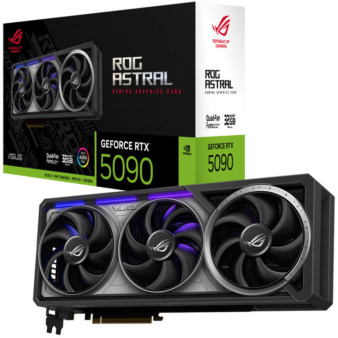 ASUS ROG Astral GeForce RTX 5090, 32768 MB GDDR7 image number 0