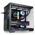 Thermaltake View 380 TG ARGB PC Case, Mid Tower, ATX, ARGB, Tempered Glass - Black image number null