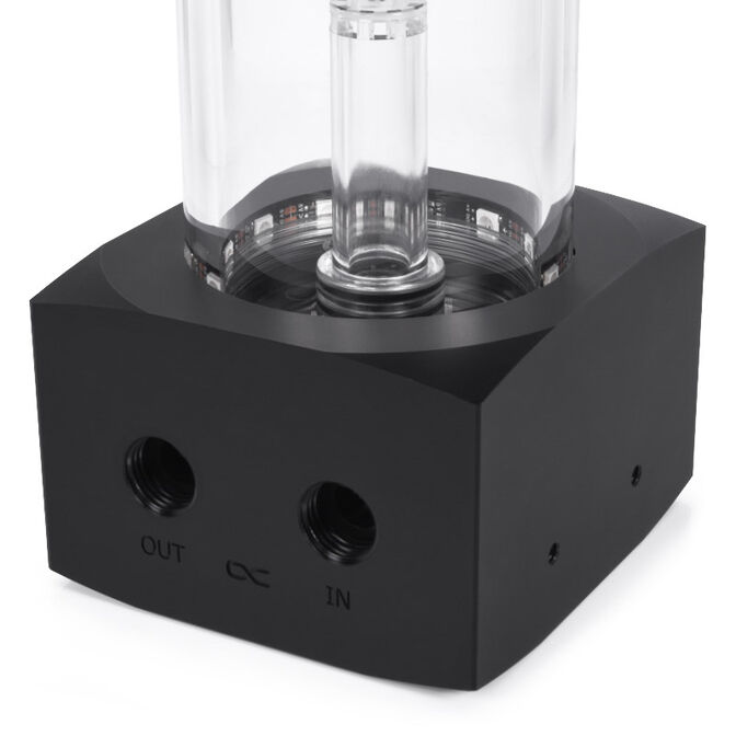 Alphacool Core 100 Aurora ARGB Ausgleichbeh&auml;lter, Acryl - schwarz image number 5