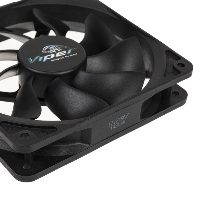 Akasa Viper PWM Fan, black - 120mm image number 2
