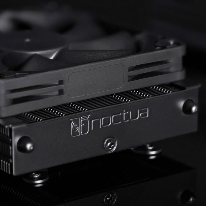 Noctua NH-L9a-AM5 chromax.black Low Profile CPU-K&uuml;hler - 92mm image number 3