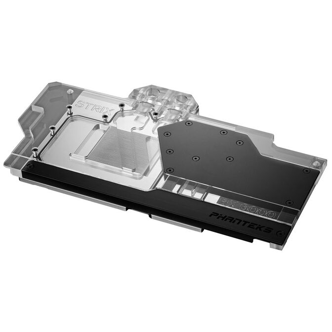 PHANTEKS Glacier G6000 STRIX GPU Water Block, ASUS RX 6800/6900 Strix/TUF, D-RGB - schwarz image number 2