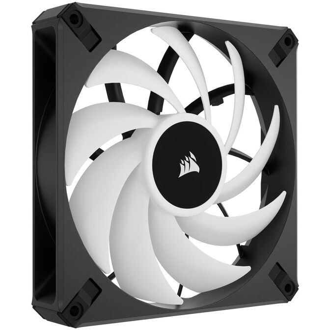 Corsair AF Elite Series RGB PWM L&uuml;fter 2er Pack inkl. RGB-Controller - 140mm, schwarz image number 4