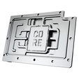 Alphacool Core GeForce RTX 5080 EPIC-X Wasserblock, Backplate - Acryl, schwarz image number null