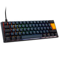 Ducky One 3 Pro Mini Nazca Line Gaming Keyboard, Mechanical, 8,000 Hz, Hot Swap, RGB - Cherry MX2A Blue, ISO (DE)