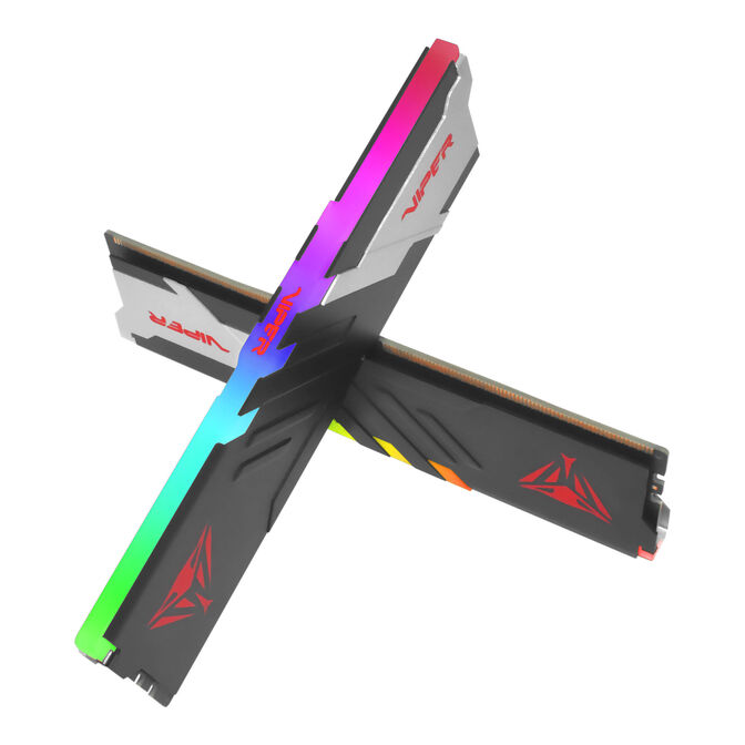Patriot Viper Venom RGB DDR5-6000 RAM, CL28, EXPO - 32 GB Dual-Kit, schwarz image number 3