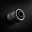 EK Water Blocks EK-Torque Rotary STC-16/10 Fitting Straight, G1/4 Inch Female Thread to 16/10mm - Black image number null