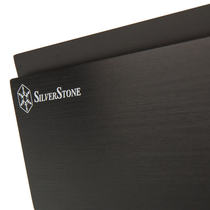 SilverStone SST-ML06B Milo HTPC Geh&auml;use - schwarz image number 6