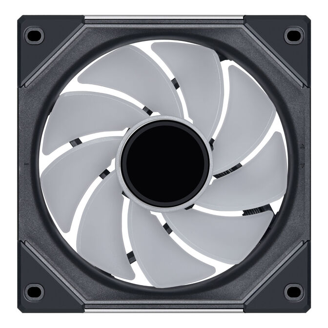 Lian Lian Li "4er Pack" - 3x UNI FAN SL-INF 120 ARGB Reverse Blade PWM L&uuml;fter & 1x Standard Blade, 120mm - schwarz (Ohne Controller) image number 10