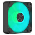 APNX FP1-R PWM Fan, Reverse Blade, PWM, ARGB &ndash; 3-Pack, Black image number null